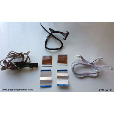 KIT DE CABLES PARA TV / RCA /  MODELO LED50B45RQ